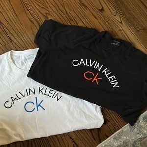 Calvin Klein men xl t-shirt (pair black/white)
